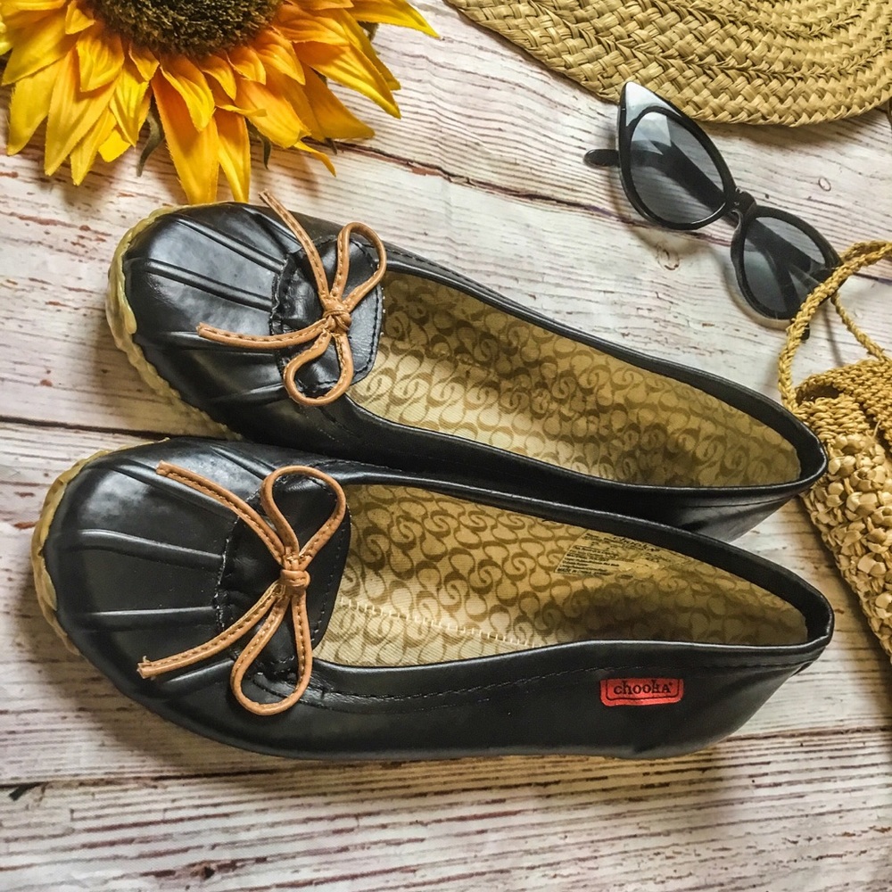 Chooka duck skimmer Shoes rainproof rubber size 7